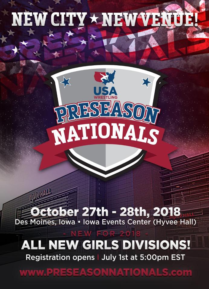 2018 USA Wrestling preseason Nationals